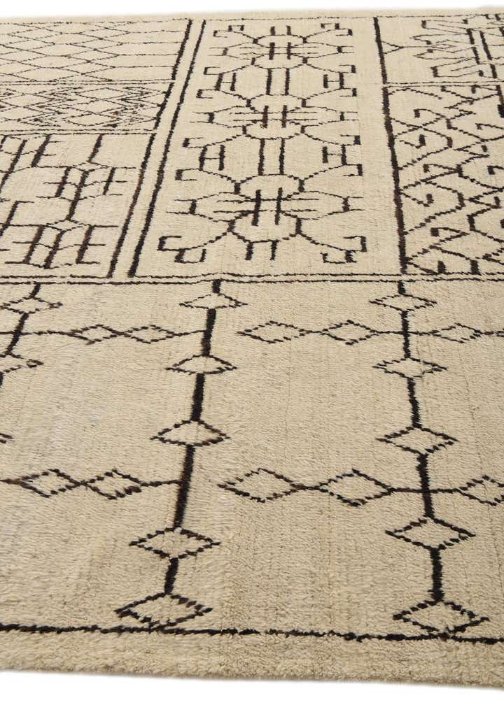 8' 9 x 12' 7 Hand Knotted Moroccan Wool Rug