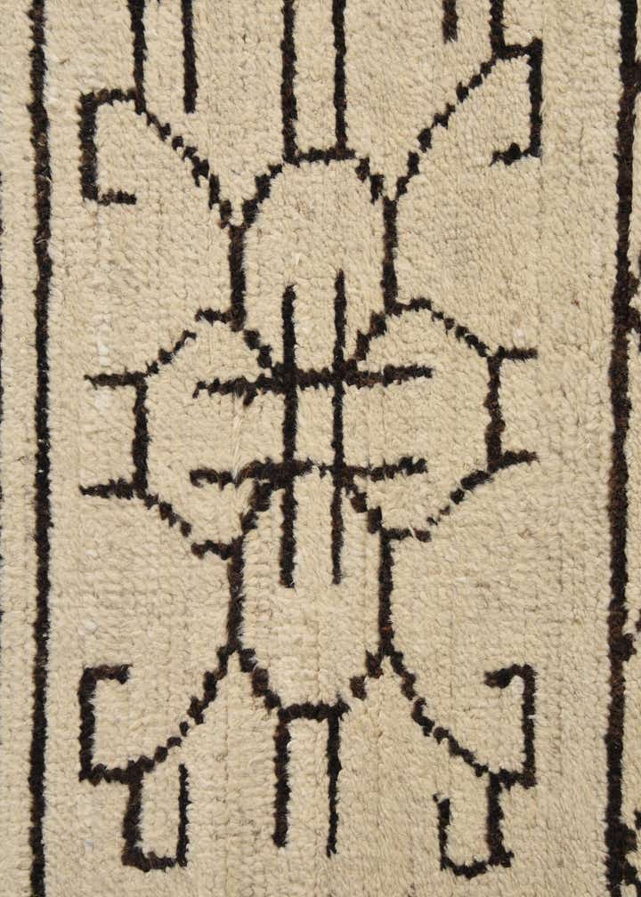 8' 9 x 12' 7 Hand Knotted Moroccan Wool Rug