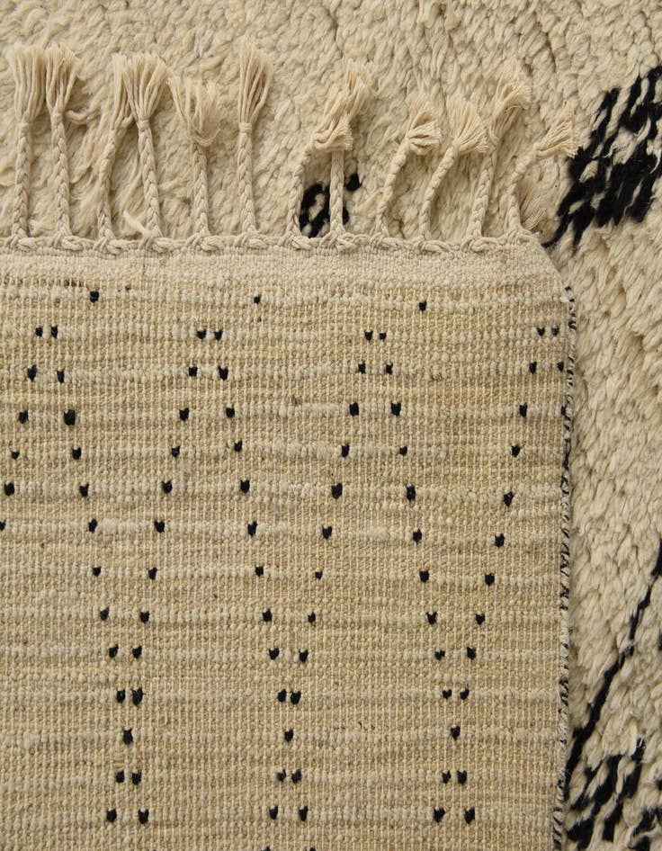 Detail image of 9' 11 x 14' 4  Hand Knotted Moroccan Wool Rug