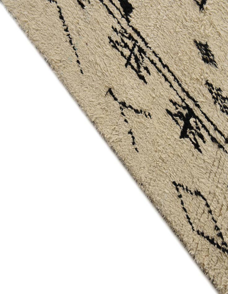 Detail image of 9' 11 x 14' 4  Hand Knotted Moroccan Wool Rug