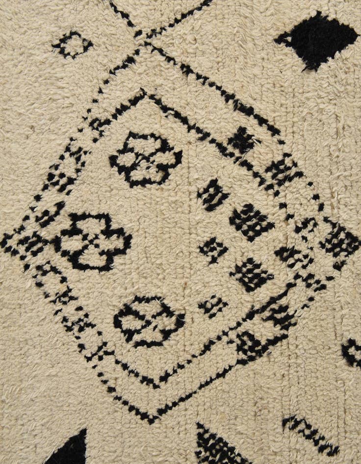 Detail image of 9' 11 x 14' 4  Hand Knotted Moroccan Wool Rug