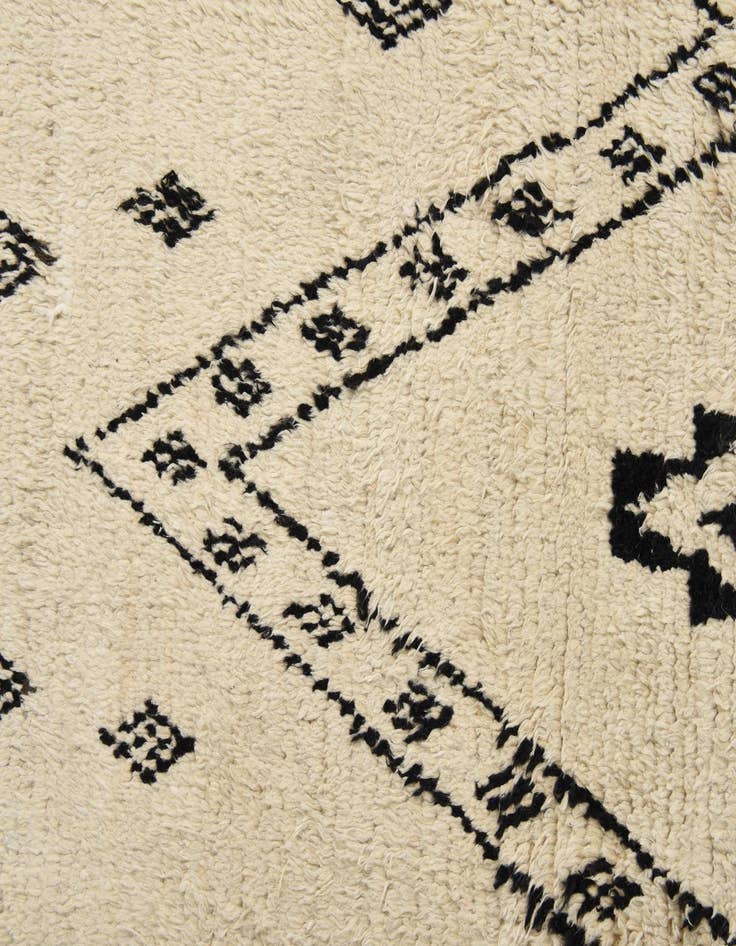 Detail image of 9' 11 x 14' 4  Hand Knotted Moroccan Wool Rug