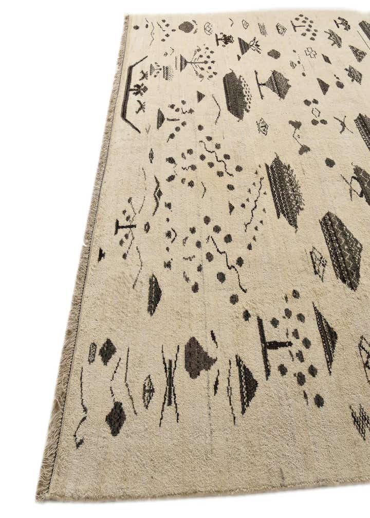 10' 1 x 13' 10 Hand Knotted Moroccan Wool Rug
