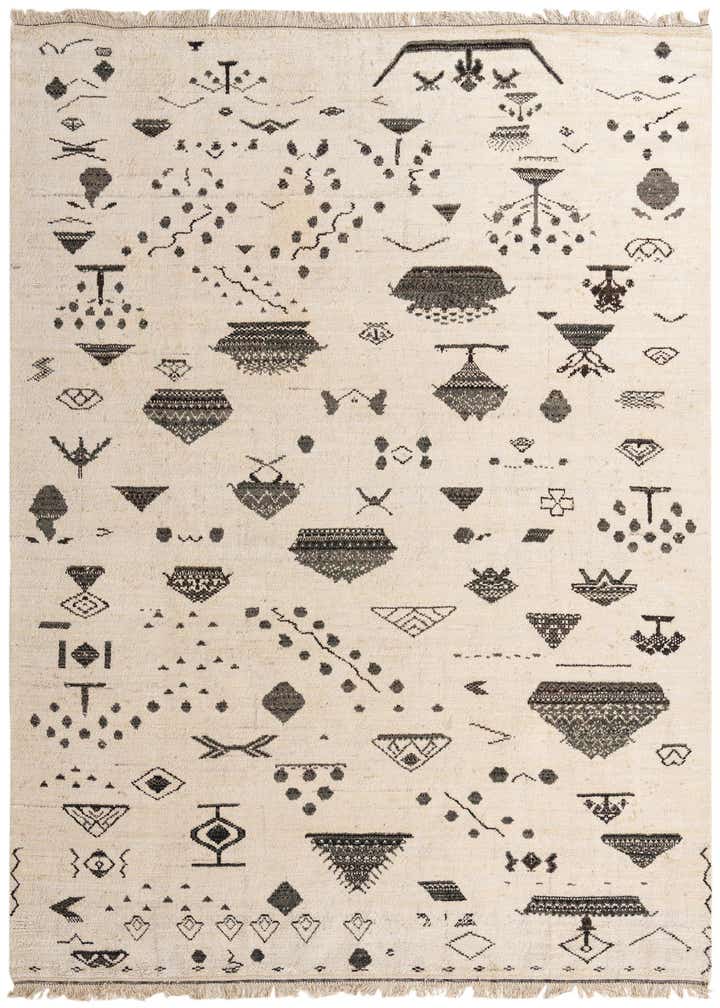 10' 1 x 13' 10 Hand Knotted Moroccan Wool Rug
