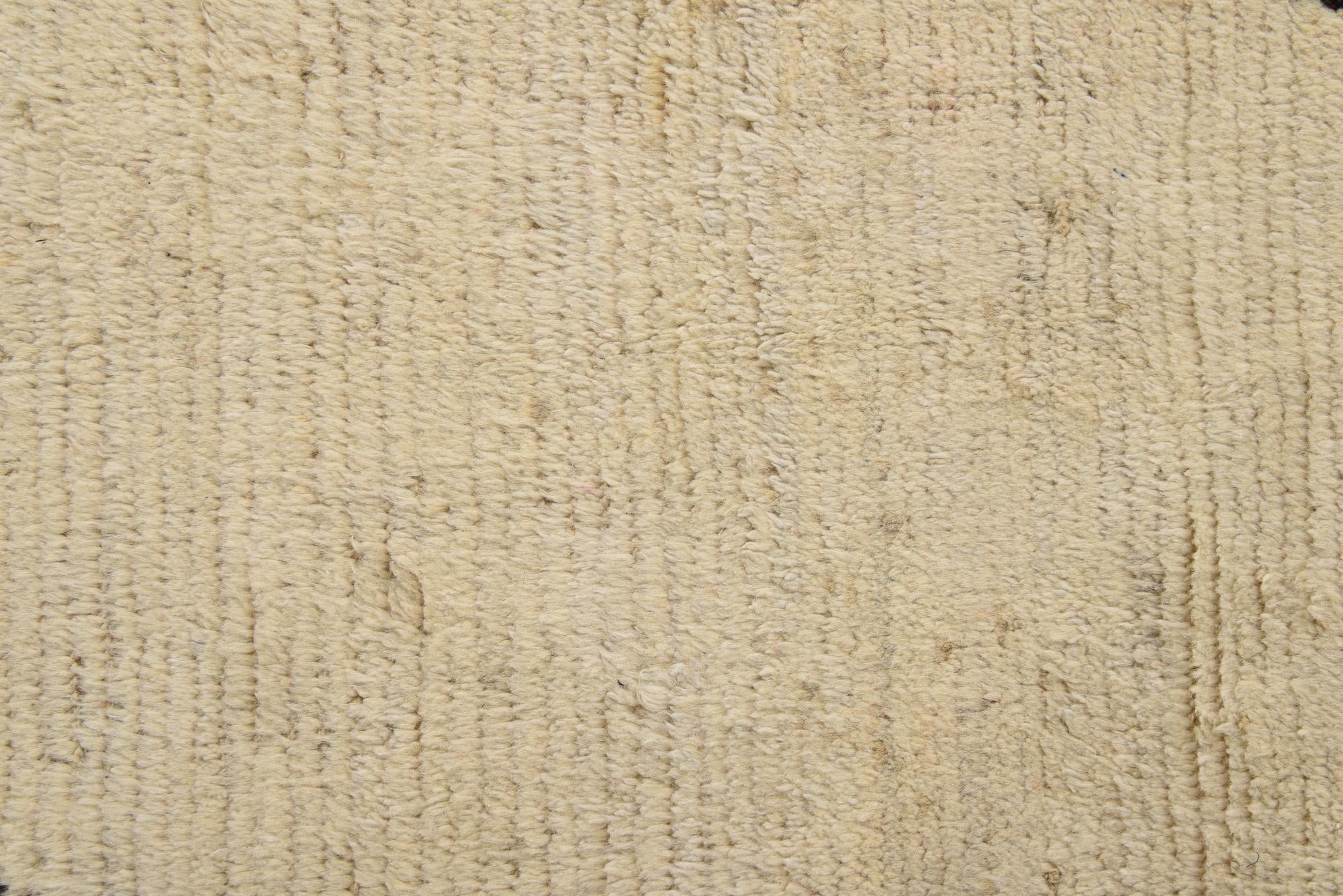 10' 1 x 15' 4 Hand Knotted Moroccan Wool Rug