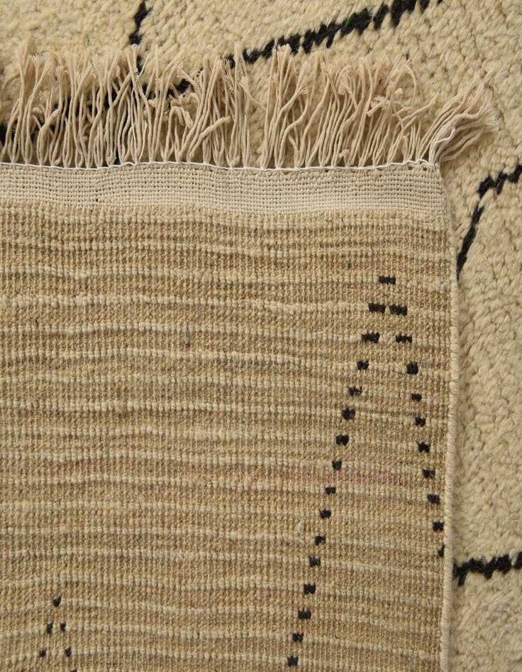 Detail image of 9' 11 x 14' 10  Hand Knotted Moroccan Wool Rug