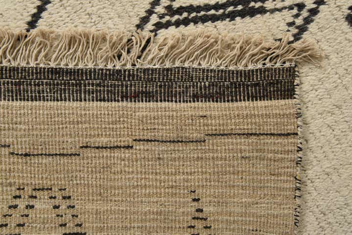 10' x 14' 7 Hand Knotted Moroccan Wool Rug
