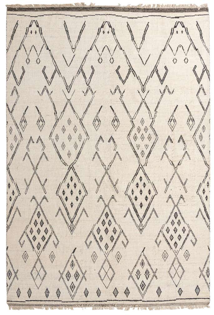 10' x 14' 7 Hand Knotted Moroccan Wool Rug