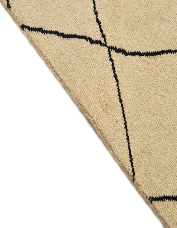 Detail image of 5' 5 x 8' 2  Hand Knotted Moroccan Wool Rug