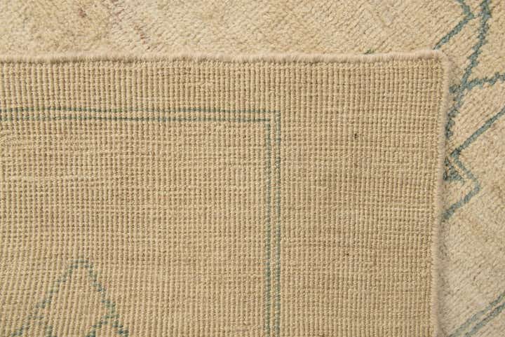 6' 6 x 9' 8 Hand Knotted Moroccan Wool Rug