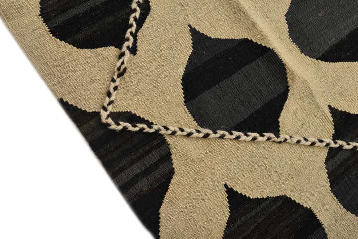 6' 5 x 7' 10 Hand Knotted Moroccan Wool Rug