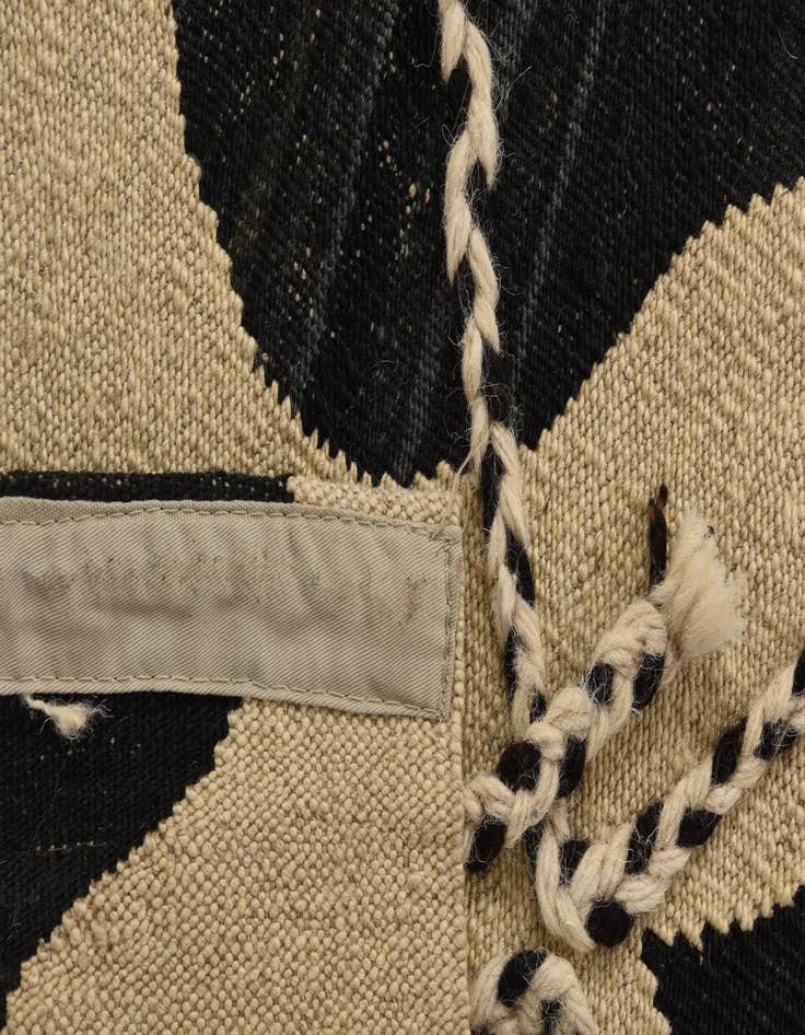 Detail image of 6' 5 x 7' 10  Hand Knotted Moroccan Wool Rug