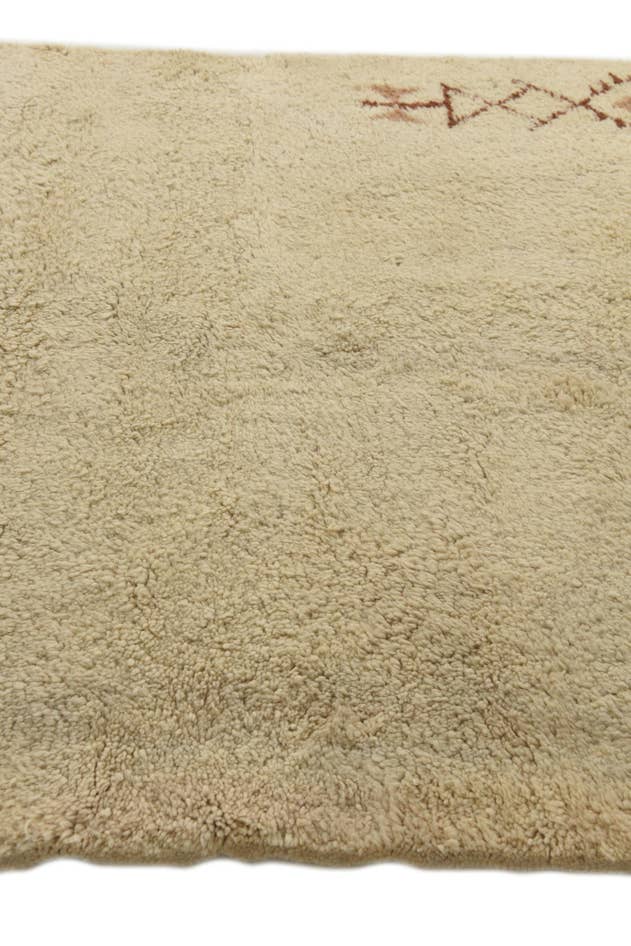 Detail image of 5' 5 x 7' 6 Hand Knotted Moroccan Wool Rug