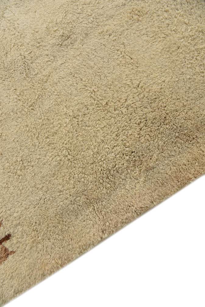 5' 5 x 7' 6 Hand Knotted Moroccan Wool Rug