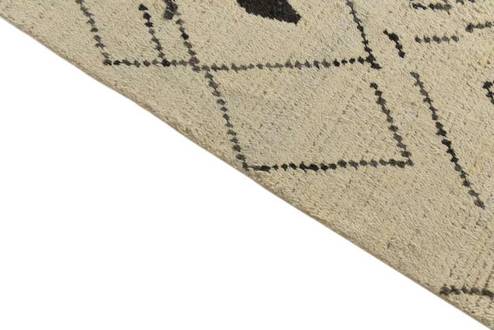 7' 10 x 11' 1 Hand Knotted Moroccan Wool Rug