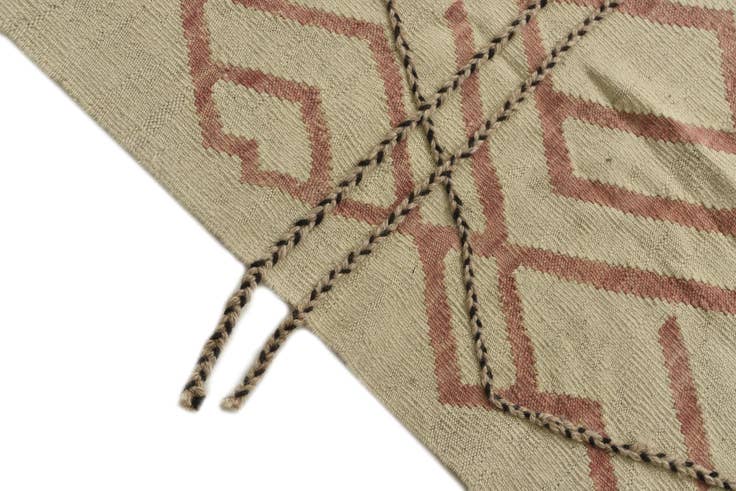 Detail image of 5' 9 x 7' 8 Hand Knotted Moroccan Wool Rug