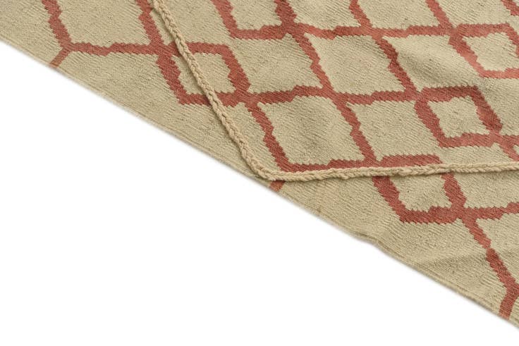 Detail image of 6' 4 x 8' Hand Knotted Moroccan Wool Rug