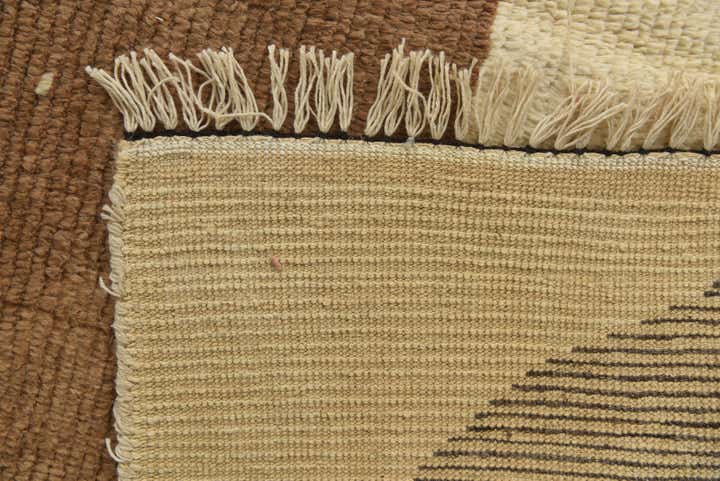 8' 10 x 11' 10 Hand Knotted Moroccan Wool Rug