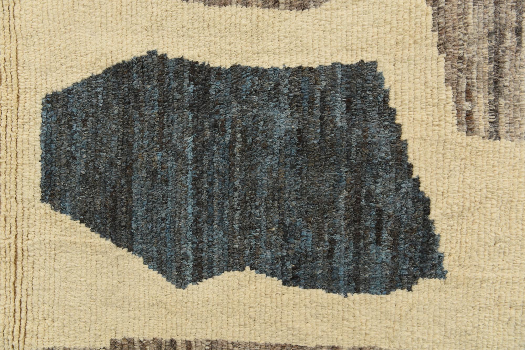 8' 10 x 11' 10 Hand Knotted Moroccan Wool Rug