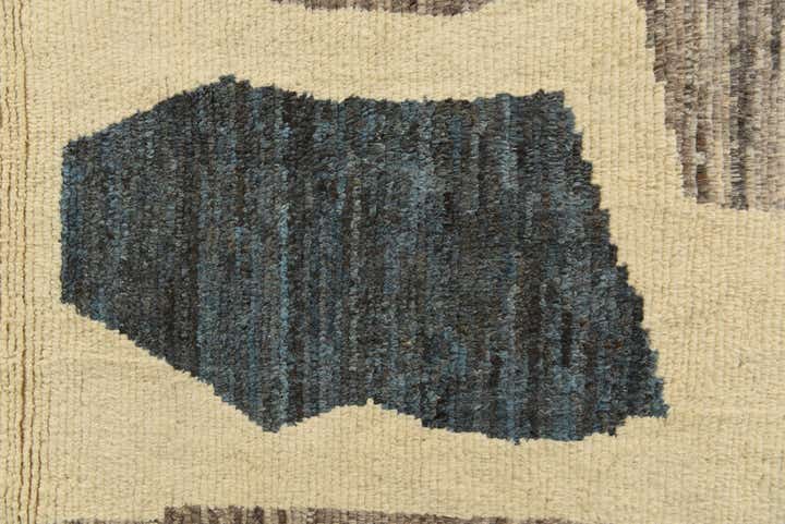 8' 10 x 11' 10 Hand Knotted Moroccan Wool Rug