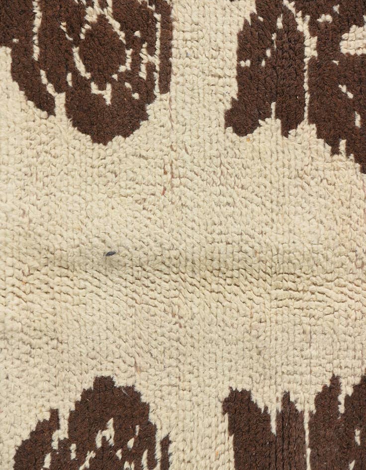 Detail image of 2' 6 x 4' 7  Hand Knotted Moroccan Wool Rug