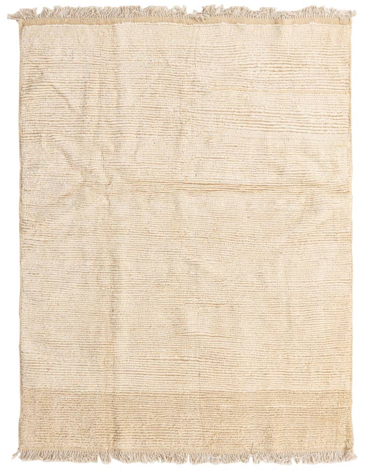 Detail image of 5' 5 x 7' 7 Hand Knotted Moroccan Wool Rug