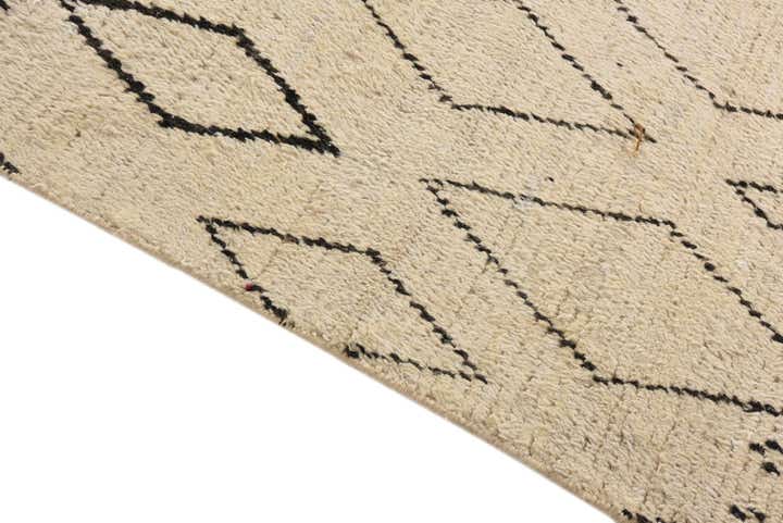 10' x 14' 6 Hand Knotted Moroccan Wool Rug