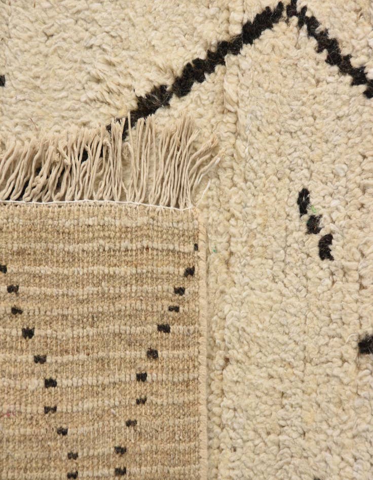 Detail image of 10' x 14' 6  Hand Knotted Moroccan Wool Rug