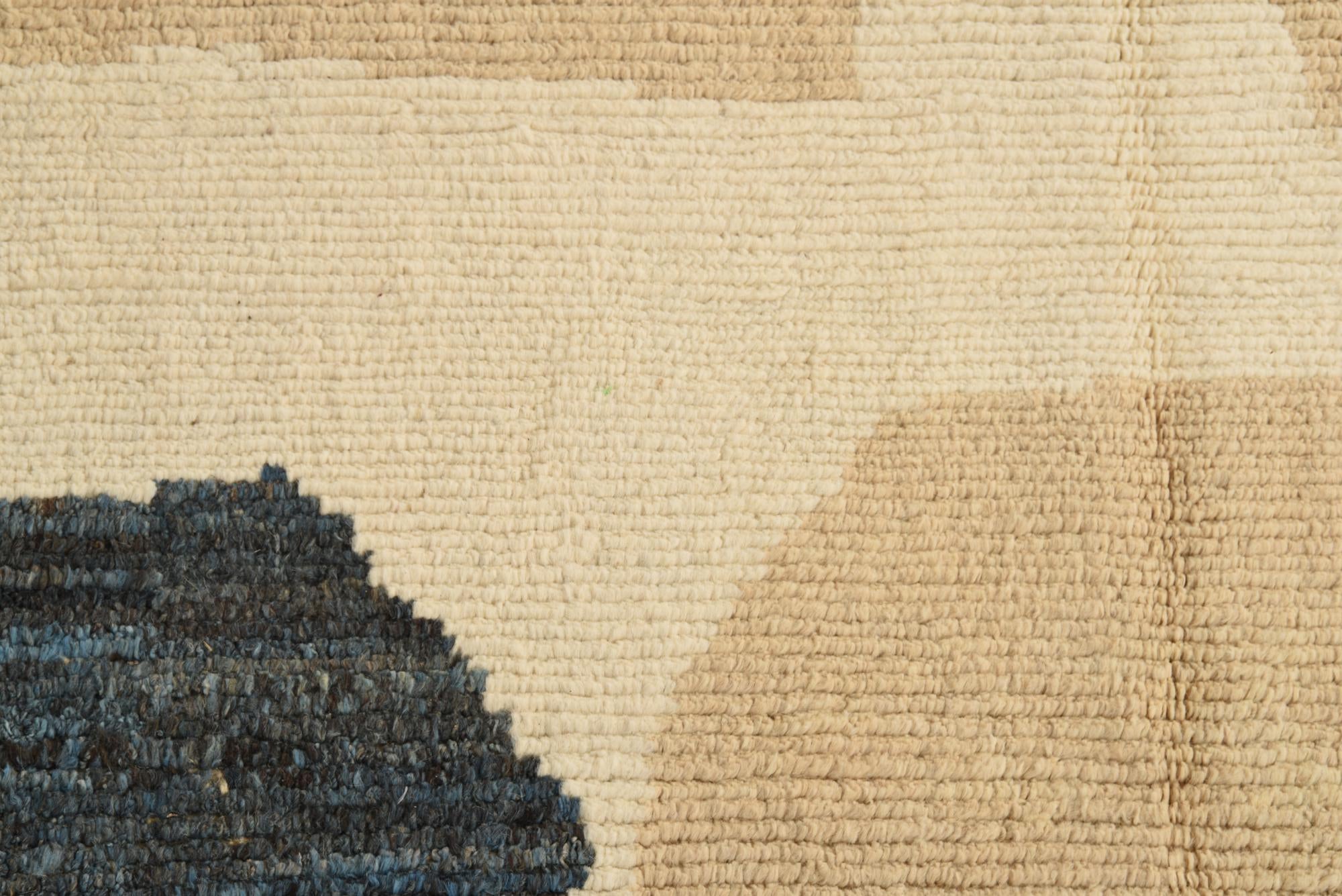 8' 11 x 14' 1 Hand Knotted Moroccan Wool Rug