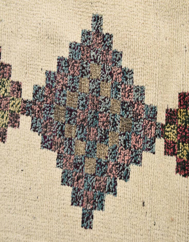 Detail image of 9' x 12' 8  Hand Knotted Moroccan Wool Rug