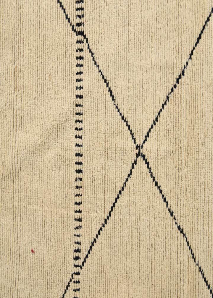 8' 2 x 10' 7 Hand Knotted Moroccan Wool Rug