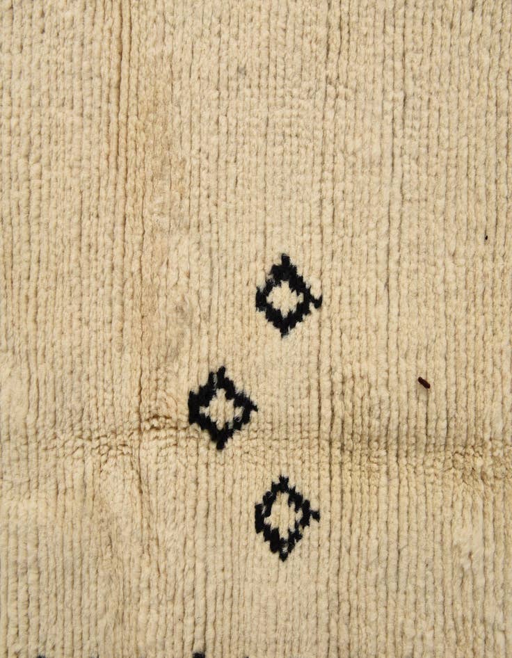 Detail image of 6' 2 x 9' 3  Hand Knotted Moroccan Wool Rug