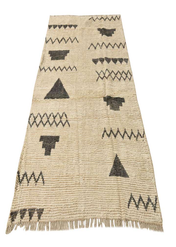 5' 3 x 8' 3 Hand Knotted Moroccan Wool Rug