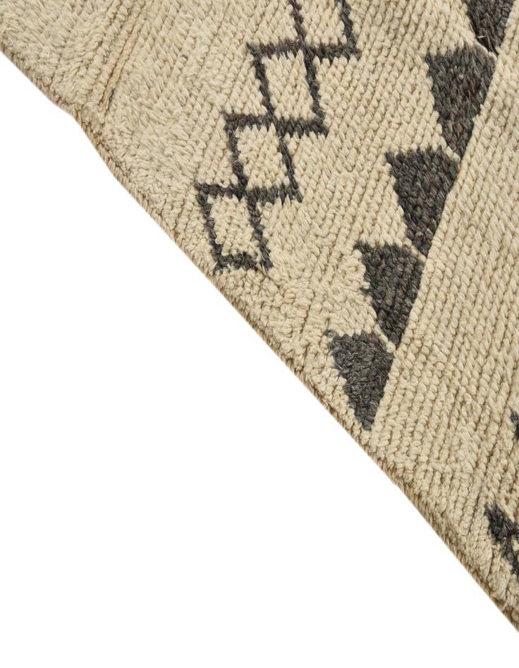 Detail image of 5' 3 x 8' 3  Hand Knotted Moroccan Wool Rug