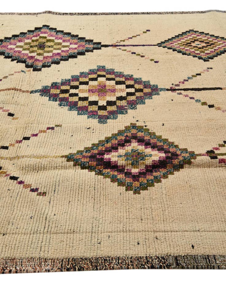 Detail image of 7' 11 x 10' 3 Hand Knotted Moroccan Wool Rug