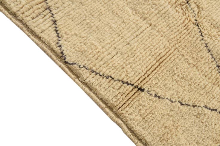 Detailansicht von 165cm x 215cm Handgeknüpft Marokkanisch Wolle Teppich