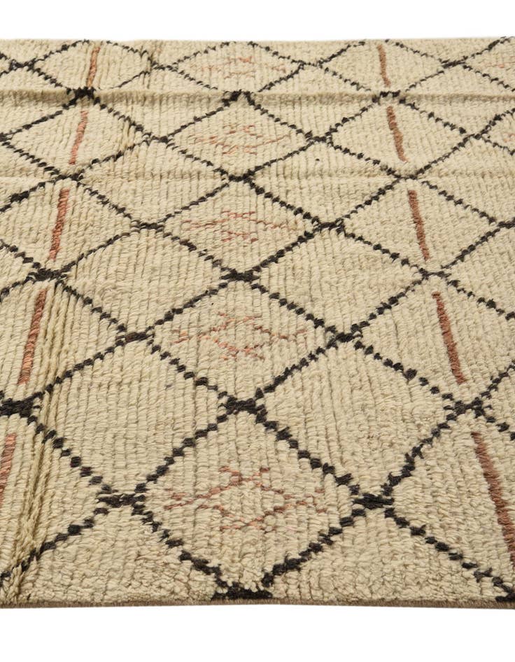 Detail image of 6' x 9' 4  Hand Knotted Moroccan Wool Rug