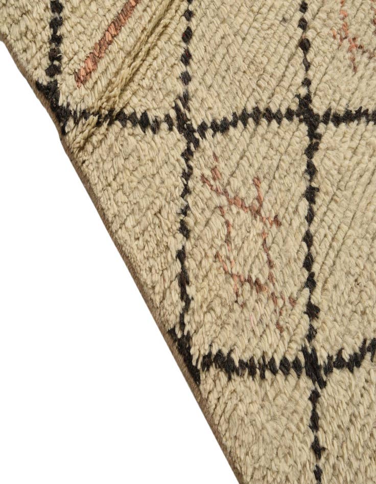 Detail image of 6' x 9' 4  Hand Knotted Moroccan Wool Rug