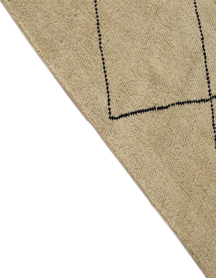 Detail image of 8' 3 x 10'  Hand Knotted Moroccan Wool Rug