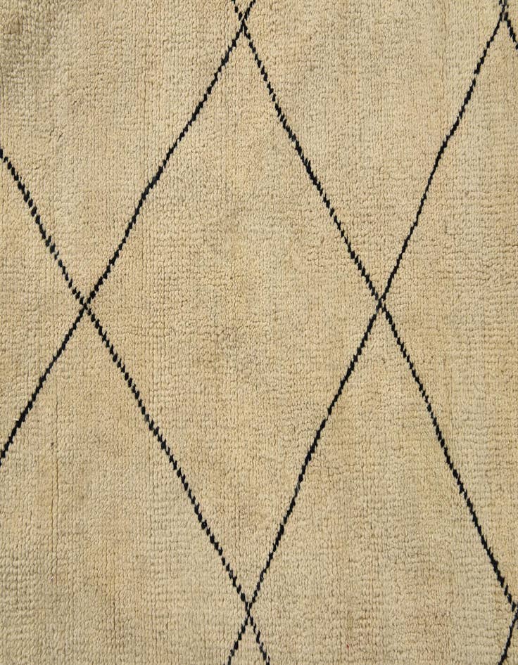 Detail image of 8' 3 x 10'  Hand Knotted Moroccan Wool Rug