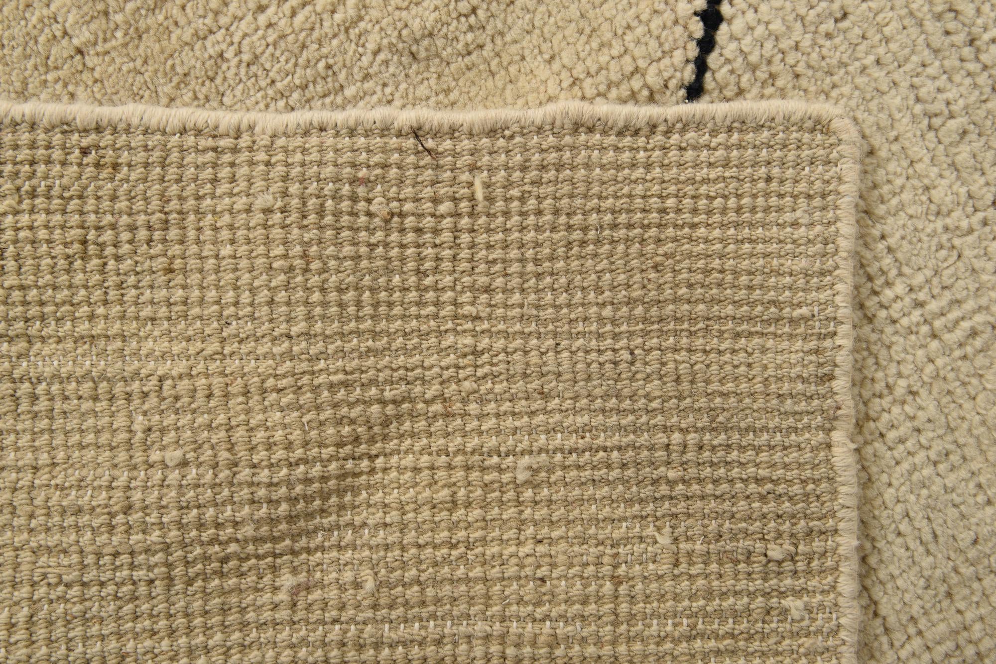 8' 3 x 10' Hand Knotted Moroccan Wool Rug