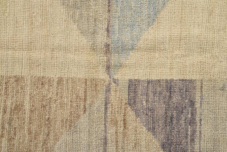 Detail image of 7' 9 x 9' 10 Hand Knotted Moroccan Wool Rug