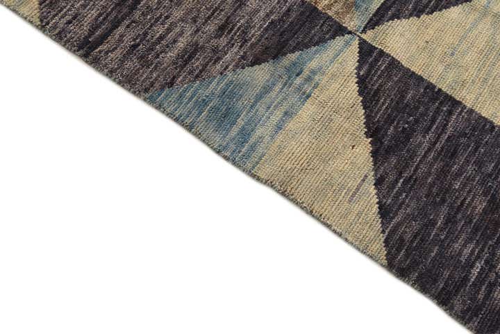 7' 8 x 9' 7 Hand Knotted Moroccan Wool Rug