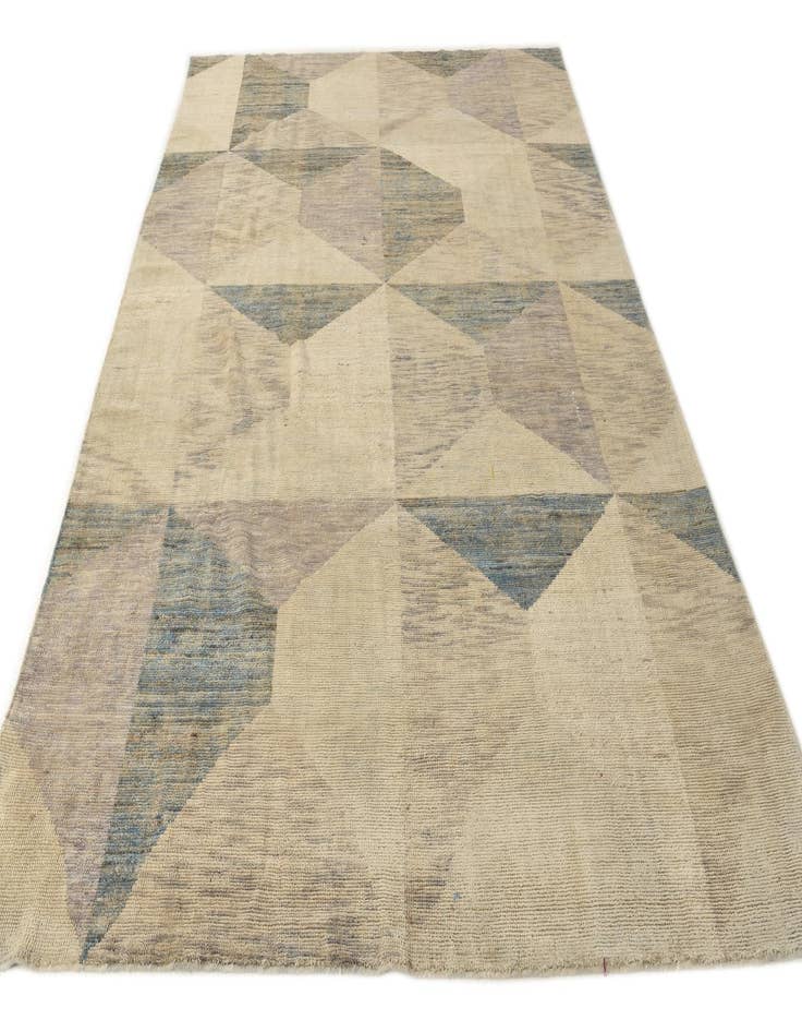 Detail image of 7' 6 x 10'  Hand Knotted Moroccan Wool Rug