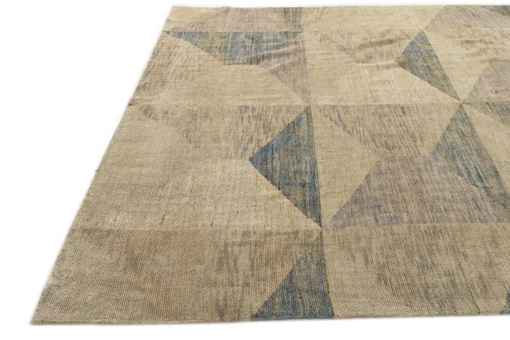 Detail image of 7' 6 x 10' Hand Knotted Moroccan Wool Rug