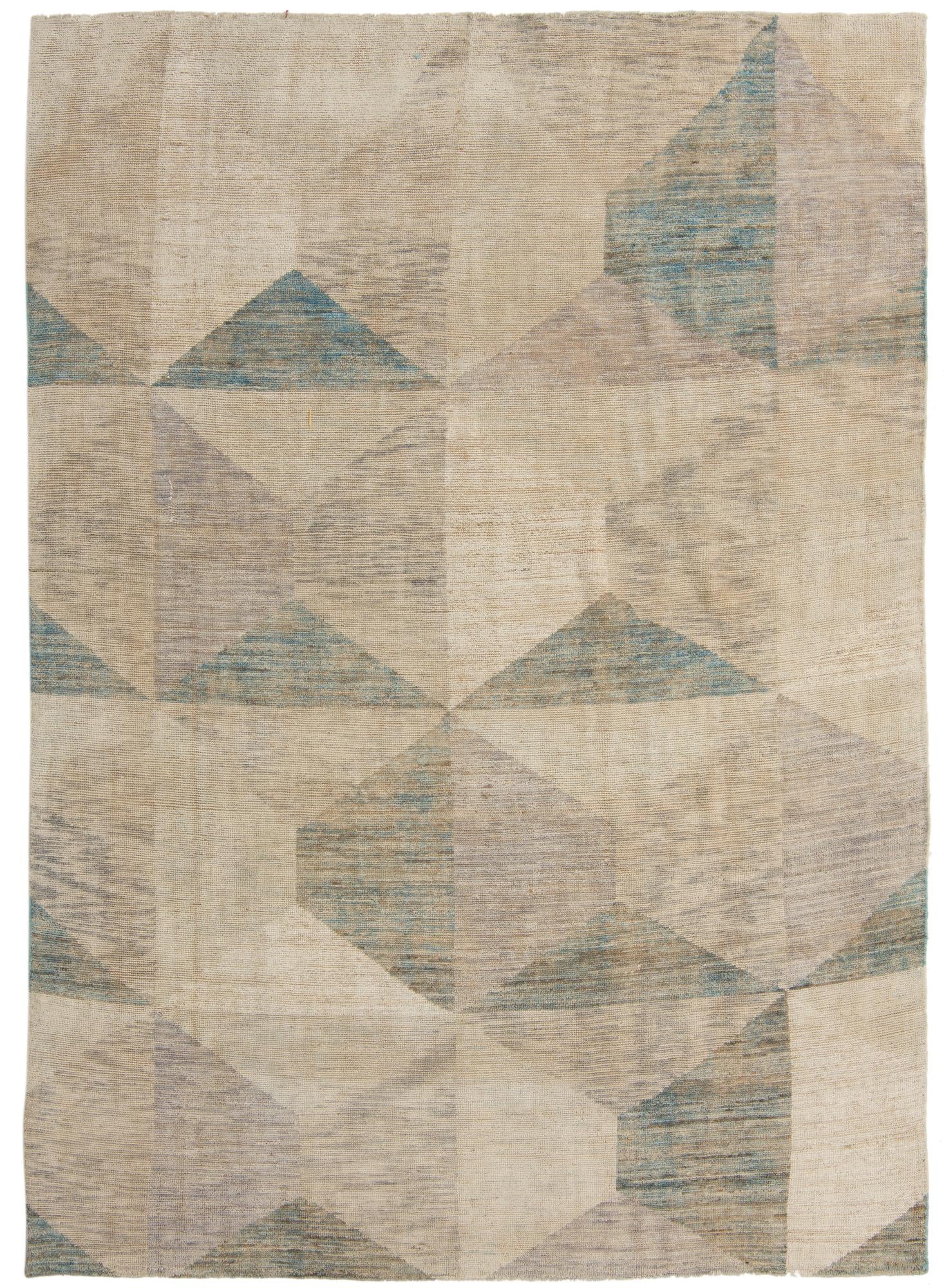 7' 6 x 10' Hand Knotted Moroccan Wool Rug