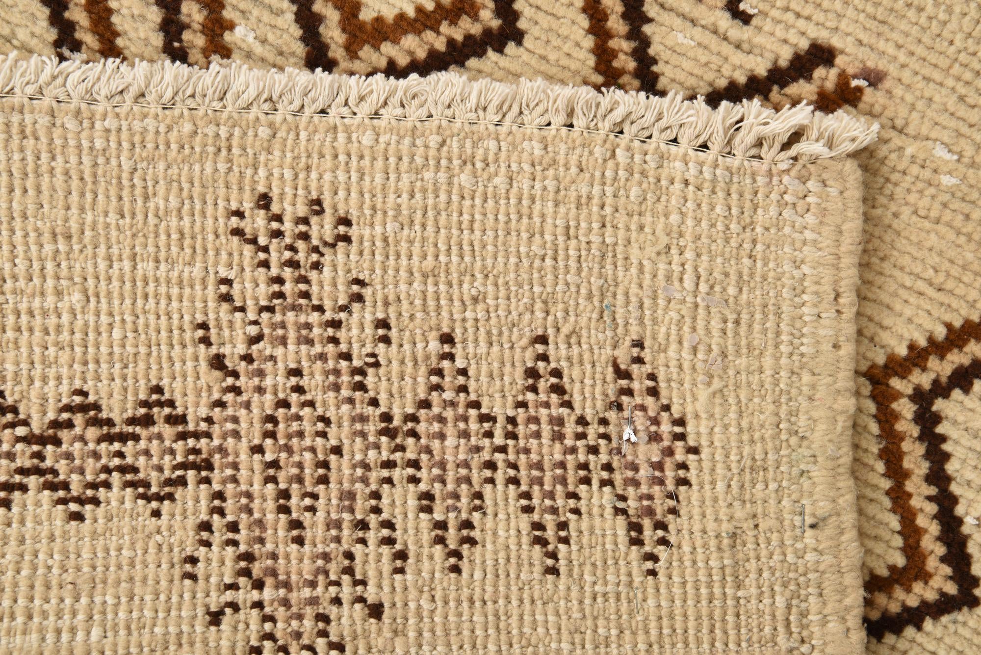 3' x 5' 6 Hand Knotted Moroccan Wool Rug