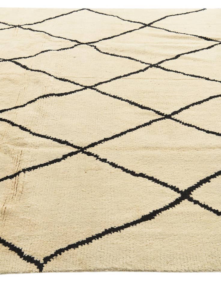 Detail image of 8' x 10' 4  Hand Knotted Moroccan Wool Rug