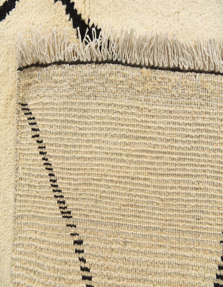 Detail image of 8' x 10' 4  Hand Knotted Moroccan Wool Rug