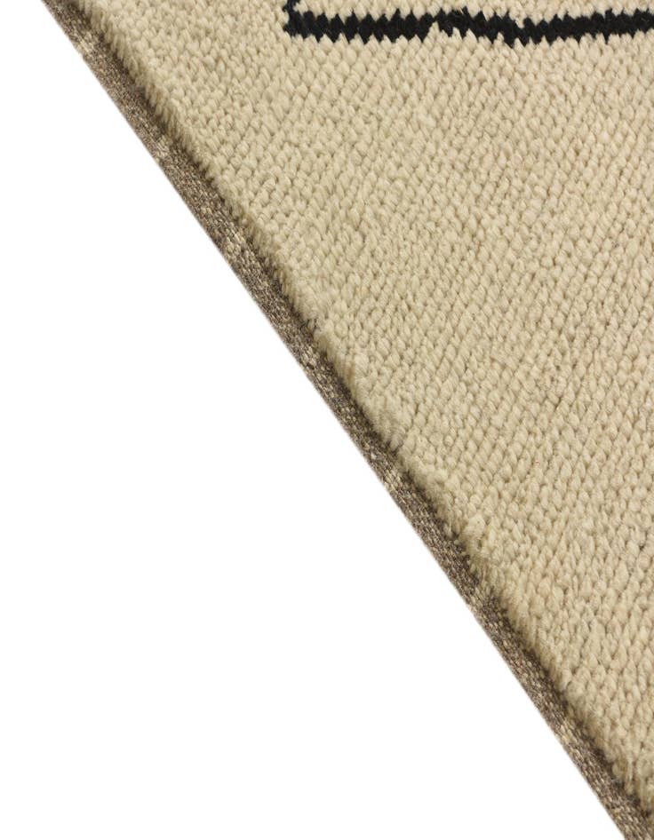 Detail image of 5' 5 x 8' 5  Hand Knotted Moroccan Wool Rug